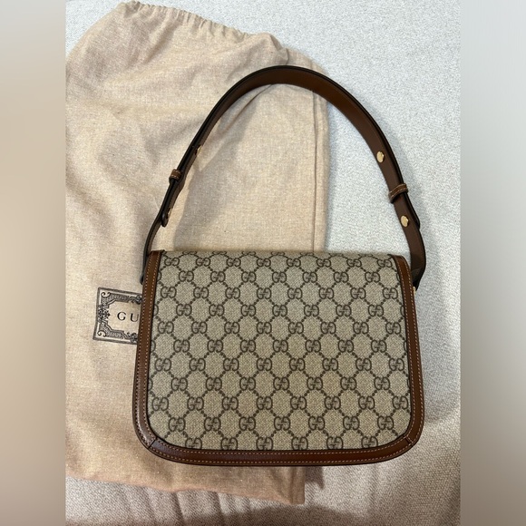 NEW 1955 Gucci Horsebit Shoulder Bag - Picture 5 of 10